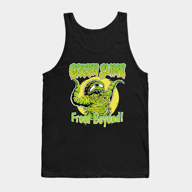 Green Slime From Beyond! Tank Top by Plan8